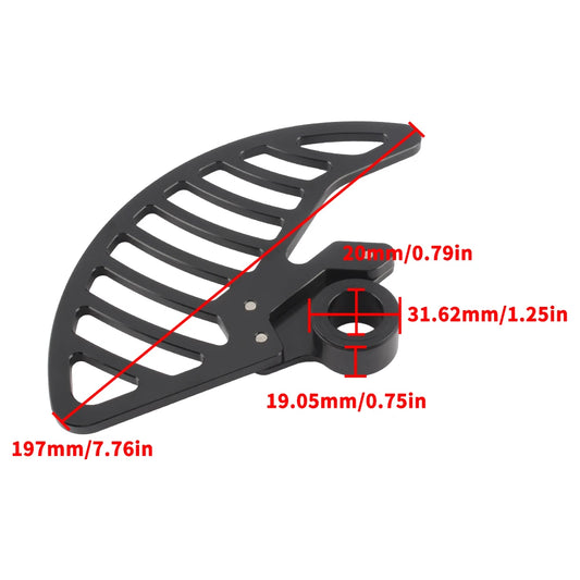For Surron Light Bee X S Front Brake Disc Guard Cover Enduro Dirt Bike Protection 2023 New Motorcycle Modified Parts Wholesale RISE DEFENSE SYSTEMS.AI PRODUCTS