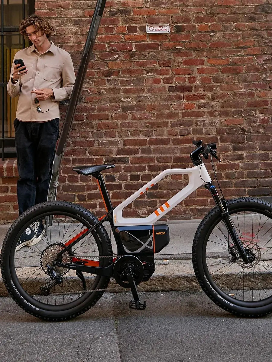 2024 HEZZO Carbon Fiber HM500 Electric bicycle Eu Us Warehouse 48V 500W 20AH 160km 11Speed Emtb Ebike US Warehouse RISE DEFENSE SYSTEMS.AI PRODUCTS