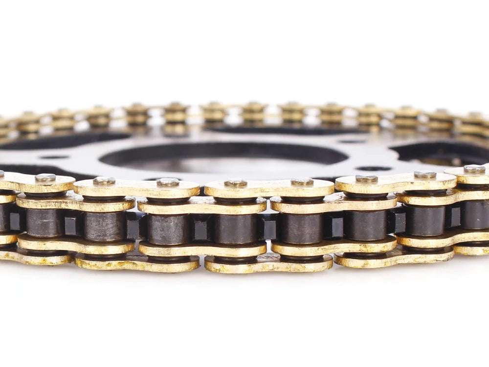 CVK High Quality Motorcycle O-ring Oil seal Chain Sets For 428 DID chain 136 Link 520 525 530 chains 120 Links with Facotry Sale RISE DEFENSE SYSTEMS.AI PRODUCTS
