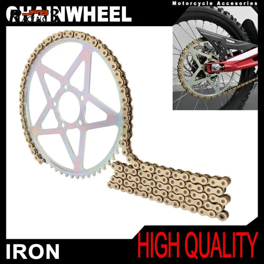 Motorcycle Front 14T Rear 48T 58T 106L 112L Chain Sprocket For Sur-Ron Sur Ron Surron X S Light Bee Off-Road Electric Vehicle RISE DEFENSE SYSTEMS.AI PRODUCTS