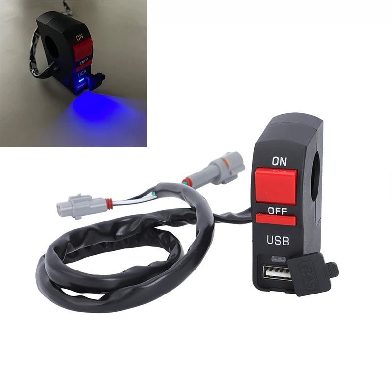 HEADLIGHT SWITCH Kit Plug And Play White For Sur ron Surron LBX Segway X260 X160 For Talaria RISE DEFENSE SYSTEMS.AI PRODUCTS