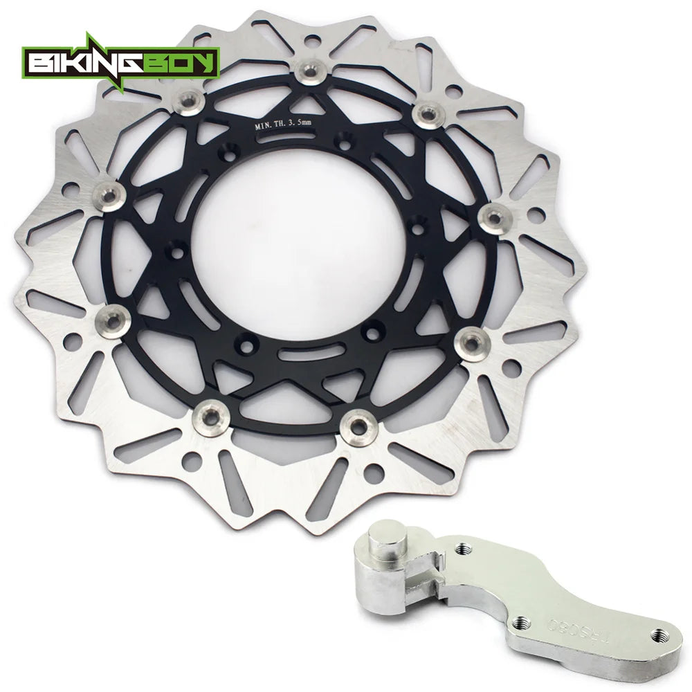 320mm Front Brake Disc Rotor Bracket WR250F 01-22 WR450F 03-22 YZ250F 01-06 02 04 05 YZ450F 03-07 YZ125 YZ250 WR125 WR250 98-07 RISE DEFENSE SYSTEMS.AI PRODUCTS