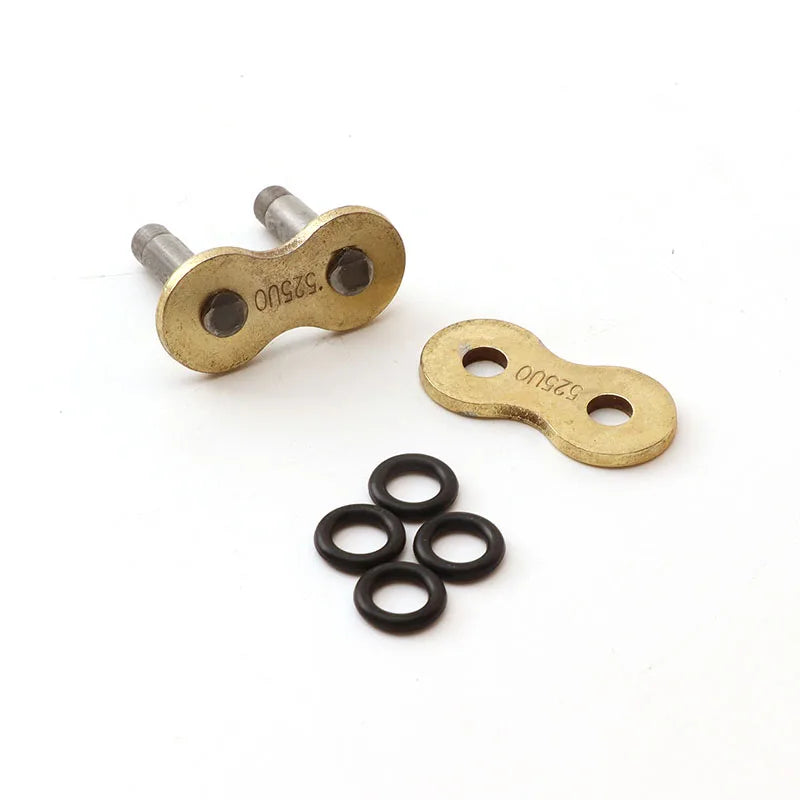 Motorcycle Chain Buckle Ring Link 428 520 525 530 Heavy Chain Connecting Connector Master Joint Link With O-Ring Chain Lock RISE DEFENSE SYSTEMS.AI PRODUCTS