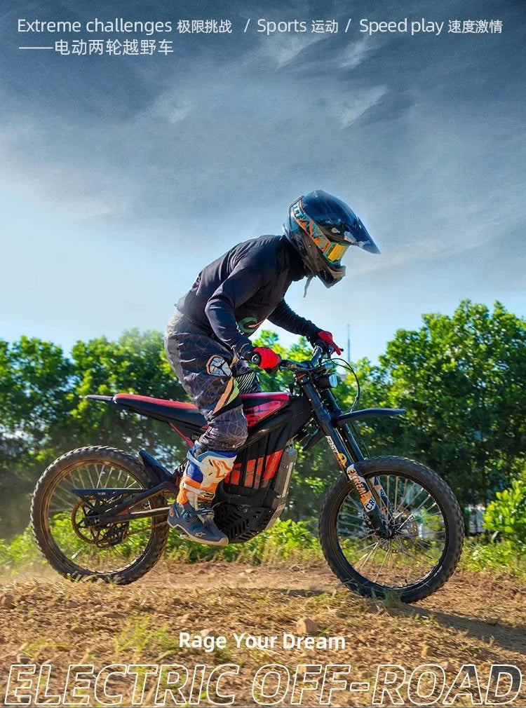New Model 6000w Similar Style Electric Dirt Bike Motocross Electric Motorcycle electric pit bike moto bike RISE DEFENSE SYSTEMS.AI PRODUCTS