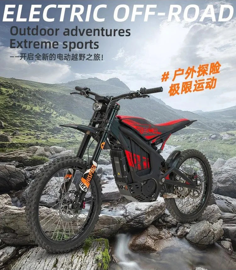 New Model 6000w Similar Style Electric Dirt Bike Motocross Electric Motorcycle electric pit bike moto bike RISE DEFENSE SYSTEMS.AI PRODUCTS