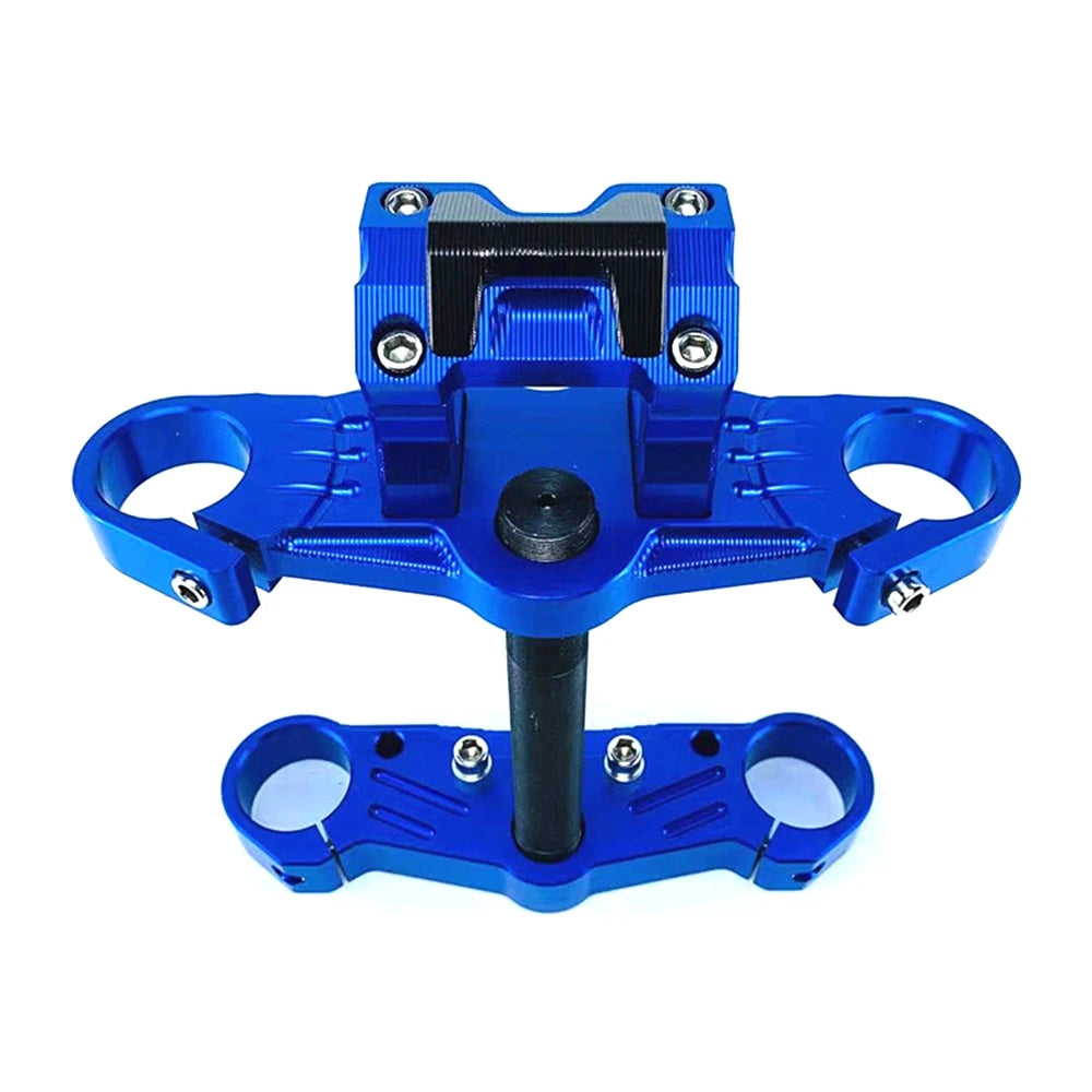 CNC Motorcycle Front Shock Samsung Steering Column With Straight Handlebar Fixed Base Universal For Honda MSX125 Monkey M3 M5 Z6 RISE DEFENSE SYSTEMS.AI PRODUCTS