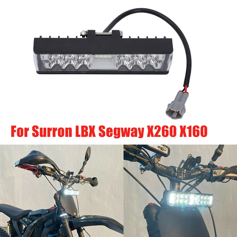 HEADLIGHT SWITCH Kit Plug And Play White For Sur ron Surron LBX Segway X260 X160 For Talaria RISE DEFENSE SYSTEMS.AI PRODUCTS
