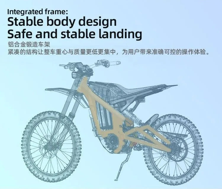 New Model 6000w Similar Style Electric Dirt Bike Motocross Electric Motorcycle electric pit bike moto bike RISE DEFENSE SYSTEMS.AI PRODUCTS