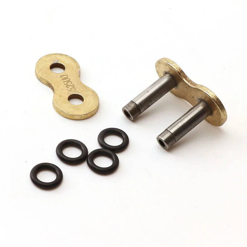 Motorcycle Chain Buckle Ring Link 428 520 525 530 Heavy Chain Connecting Connector Master Joint Link With O-Ring Chain Lock RISE DEFENSE SYSTEMS.AI PRODUCTS