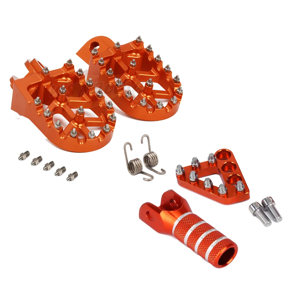 Motorcycle Footpegs Pin Shift lever Tip Foot Peg Pedals Rest For KTM SX SXF XC XCF EXC EXCF XCW XCFW 125 150 200 250 300 350-530 RISE DEFENSE SYSTEMS.AI PRODUCTS
