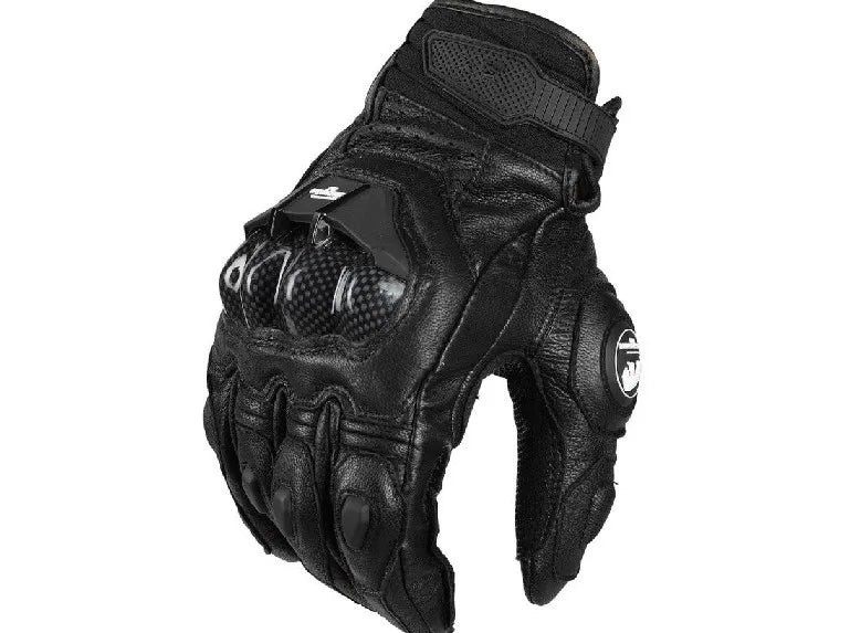 Motorcycle Gloves Afs6 Afs10 Afs18  Security Protection Windproof  Motocross Mittens Touch Screen Men's Leather Motorbike Glove RISE DEFENSE SYSTEMS.AI PRODUCTS
