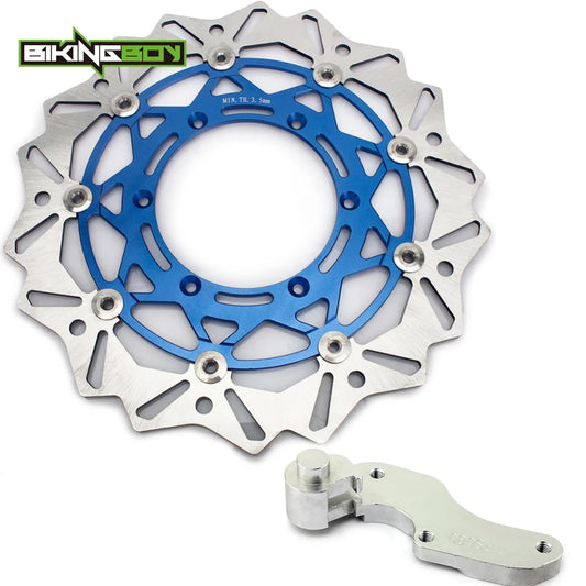 320mm Front Brake Disc Rotor Bracket WR250F 01-22 WR450F 03-22 YZ250F 01-06 02 04 05 YZ450F 03-07 YZ125 YZ250 WR125 WR250 98-07 RISE DEFENSE SYSTEMS.AI PRODUCTS