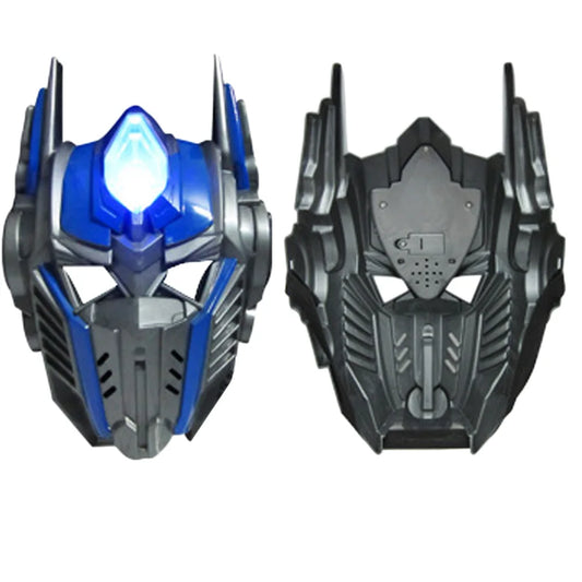 Adult Children Favor Lighting LED Optimus Prime Mask Cosplay Costume Huang Feng Masquerade Masks Party High Quality RISE DEFENSE SYSTEMS.AI PRODUCTS