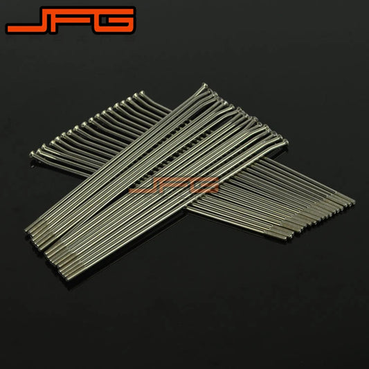 Motorcycle Stainless Steel 19" Rear Wheel Spokes Nipples For HONDA CR125R CR250R CR500R CRF250R CRF250X CRF450R CRF450X RISE DEFENSE SYSTEMS.AI PRODUCTS