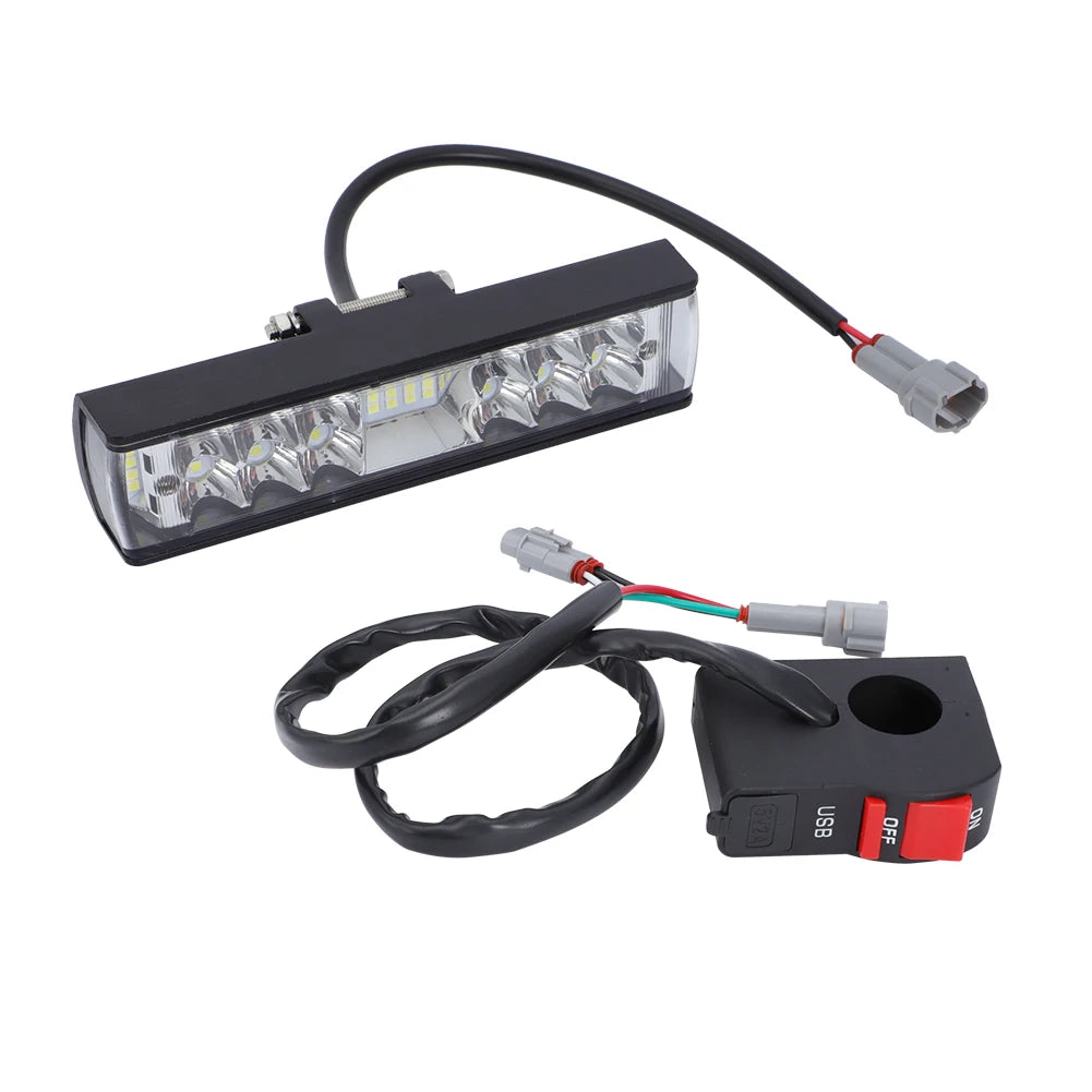 HEADLIGHT SWITCH Kit Plug And Play White For Sur ron Surron LBX Segway X260 X160 For Talaria RISE DEFENSE SYSTEMS.AI PRODUCTS