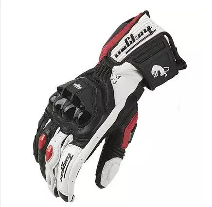 Motorcycle Gloves Afs6 Afs10 Afs18  Security Protection Windproof  Motocross Mittens Touch Screen Men's Leather Motorbike Glove RISE DEFENSE SYSTEMS.AI PRODUCTS