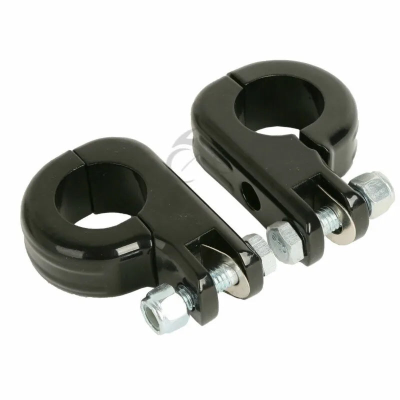 Motorcycle Universal 1.25" 32mm Highway Crash Bar Foot Pegs Footrest pedals Foot Rests For Honda Harley KAWASAKI YAMAHA Suzuki RISE DEFENSE SYSTEMS.AI PRODUCTS