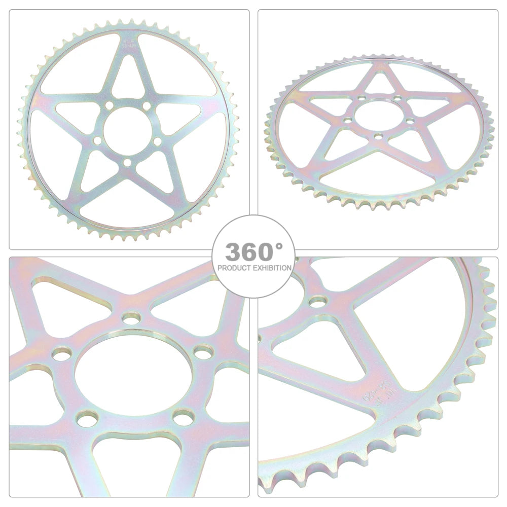 48T 58T Rear Chain Sprocket Original Replacement Parts For Surron SURRON Lightee X/S Off-Road Electric Dirt Bike Motorcycle RISE DEFENSE SYSTEMS.AI PRODUCTS
