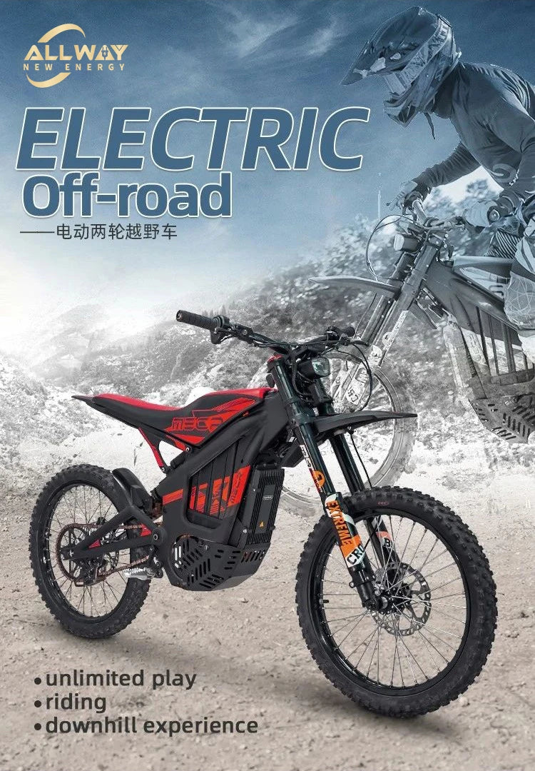 New Model 6000w Similar Style Electric Dirt Bike Motocross Electric Motorcycle electric pit bike moto bike RISE DEFENSE SYSTEMS.AI PRODUCTS
