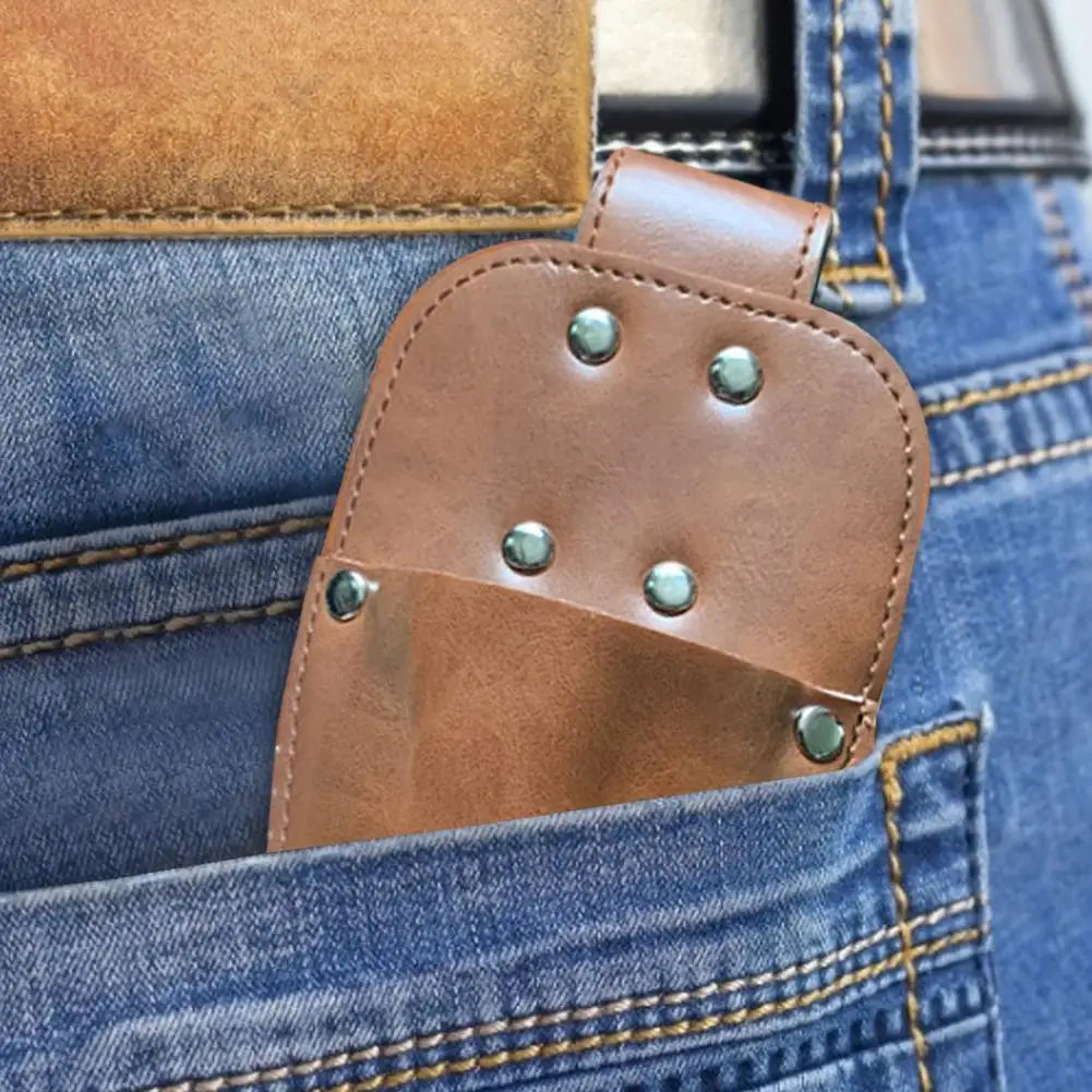 Gardening Pruner Shears Sheath Premium Leather Protective Case Cover Pruner Sheath Protective Leather Case Cover RISE DEFENSE SYSTEMS.AI PRODUCTS