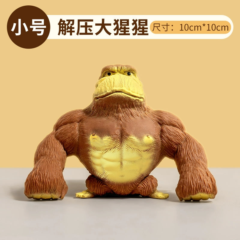 Internet Celebrity Funny Fun Pressing Vent Toy Gorilla RISE DEFENSE SYSTEMS.AI PRODUCTS