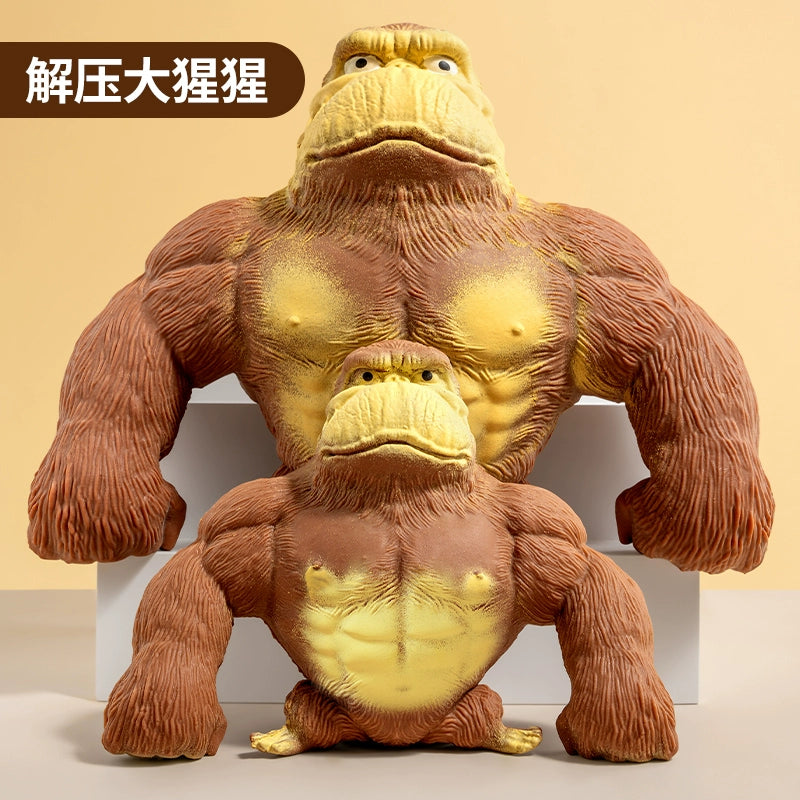 Internet Celebrity Funny Fun Pressing Vent Toy Gorilla RISE DEFENSE SYSTEMS.AI PRODUCTS