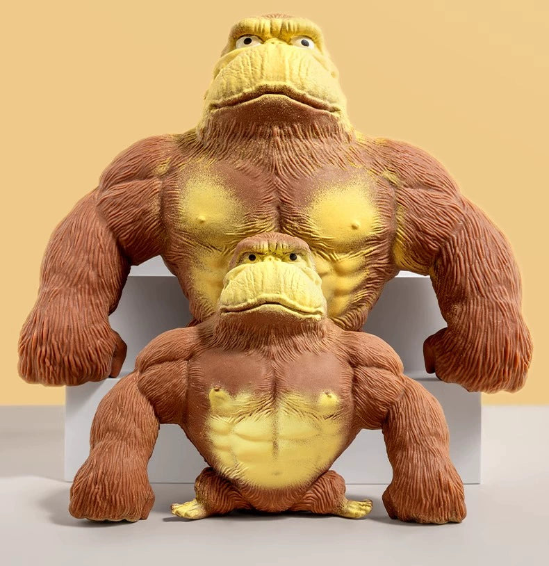 Funny Quirky Squeezing Toy Vent Pressing Gorilla RISE DEFENSE SYSTEMS.AI PRODUCTS