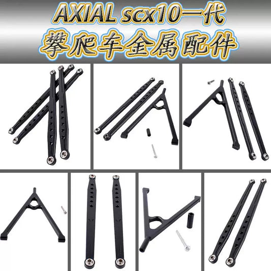 Axial90028scx10 Generation Simulated Climbing Car Upgrade Metal Accessories Front and Rear Metal Trolley Y Support Frame RISE DEFENSE SYSTEMS.AI PRODUCTS