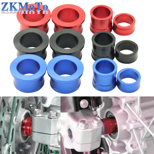 Motorcycle CNC Aluminum Front Rear Wheel Hub Spacer For Honda CR CR125R CR250R CRF250R CRF 450X CRF 450R Dirt Bike Motocross RISE DEFENSE SYSTEMS.AI PRODUCTS