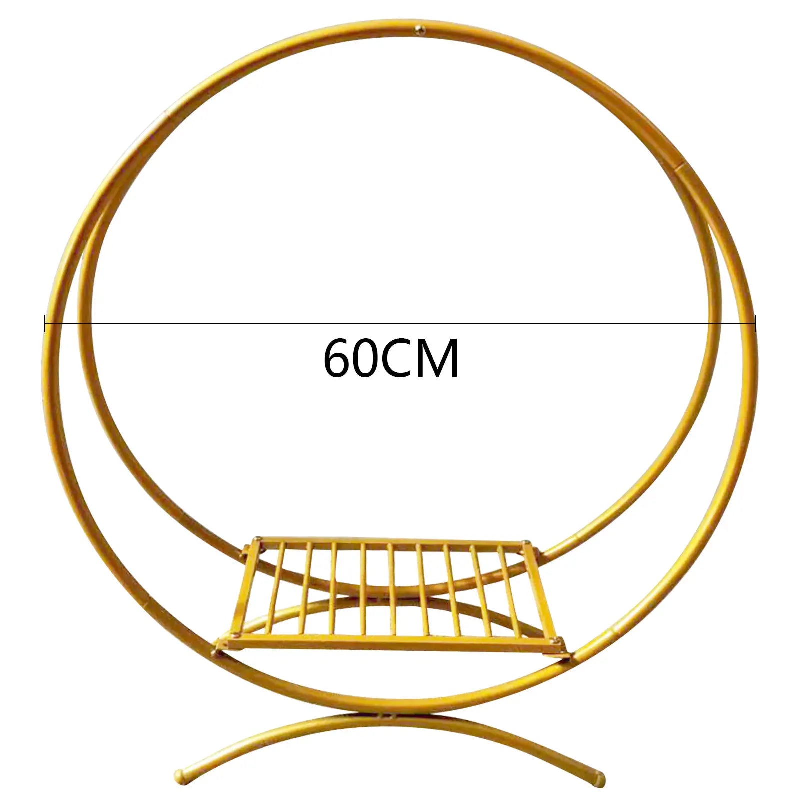 Gold 60cm /80cm Wedding Cake Stand Flower Stand Floral Hoop Wedding Decor Round Metal Wedding Arch Gold Double Hoop Wedding Part RISE DEFENSE SYSTEMS.AI PRODUCTS