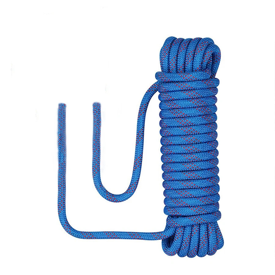 Thickened 10m Safety Life Rope Climbing Rope Static Rock Mountaineering Rope Outdoor Survival Fire Escape Car Rescue RISE DEFENSE SYSTEMS.AI PRODUCTS