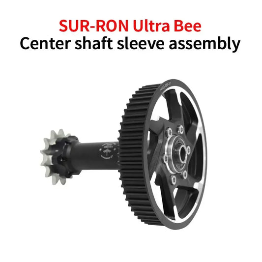 Surron Ultra Bee Original Parts Center Shaft Sleeve Assembly  Jackshaft UB Mid Shaft Bushing  Primary Drive Belt Rear Pulley RISE DEFENSE SYSTEMS.AI PRODUCTS