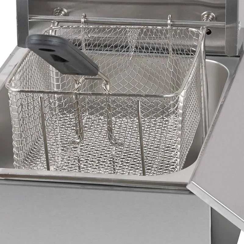 Double Tank Use Electric Induct Deep Fryer Machine 6l Commercial Freidora Chip Deep Fry for Sale RISE DEFENSE SYSTEMS.AI PRODUCTS