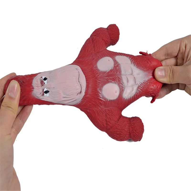 Giant Anti Stress Gorilla Toy Squeezing Elastic Monkey Fun Gorilla Stress Relief Game Mini Children's Gift Birthday Gift RISE DEFENSE SYSTEMS.AI PRODUCTS