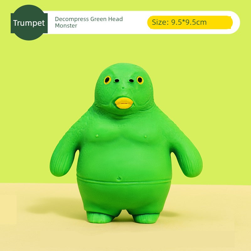 Funny Quirky Squeezing Toy Vent Pressing Gorilla RISE DEFENSE SYSTEMS.AI PRODUCTS