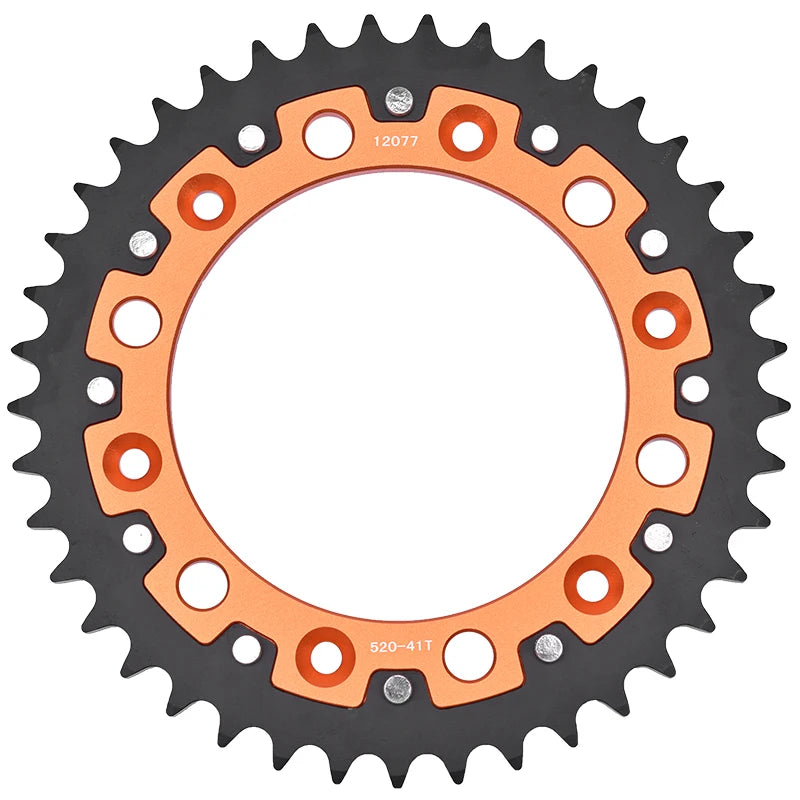 520 41T 16T Motorcycle Steel Aluminum Composite Front Rear Sprocket Kits For KTM 790 Duke 790 Duke L 2018-2020 890 Duke R 2020 RISE DEFENSE SYSTEMS.AI PRODUCTS