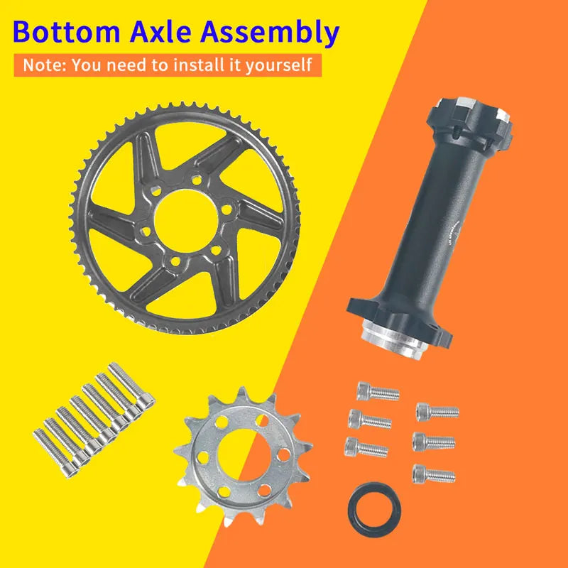 Surron Ultra Bee Original Parts Center Shaft Sleeve Assembly  Jackshaft UB Mid Shaft Bushing  Primary Drive Belt Rear Pulley RISE DEFENSE SYSTEMS.AI PRODUCTS