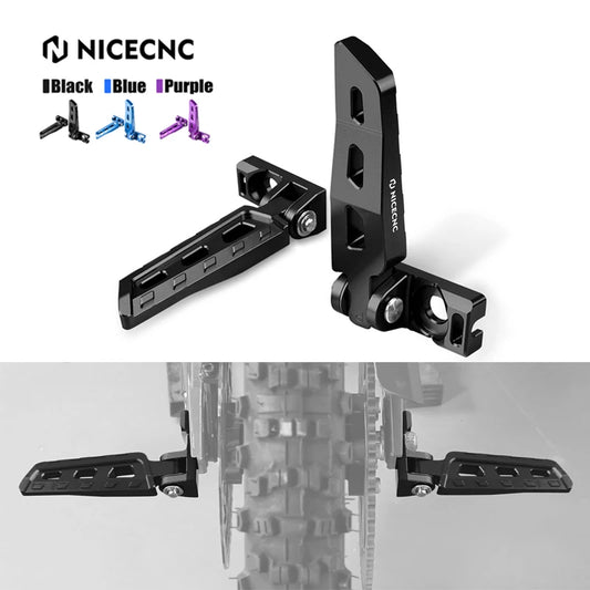 Chain Tensioner Adjuster Blocks & Rear Stund Pegs For SUR-RON Surron Light Bee X S L1E Segway X160 X260 Electric Dirt Bike 2024 RISE DEFENSE SYSTEMS.AI PRODUCTS