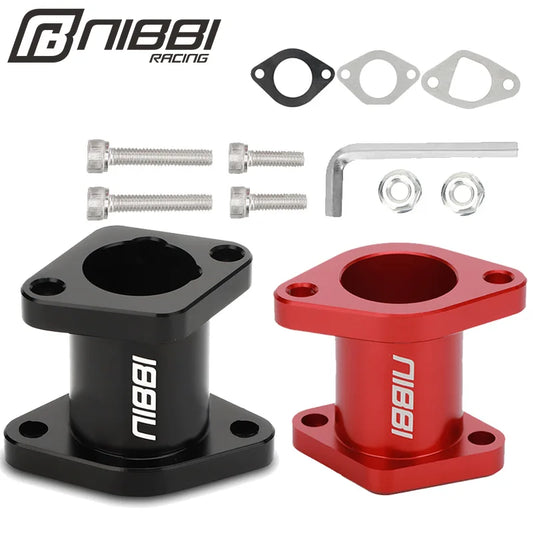 NIBBI Predator212 Intake Manifold Pipe Inlet Honda Motorcycle Racing VM22/VM26 Carburetor Predator196cc 212cc 224cc Engine Part RISE DEFENSE SYSTEMS.AI PRODUCTS