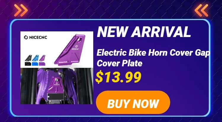 NICECNC For Surron Light Bee X S L1E Segway X160 X260 Surron Electric Dirt Bike Front Rear Brake Caliper Guard Cover Protector RISE DEFENSE SYSTEMS.AI PRODUCTS