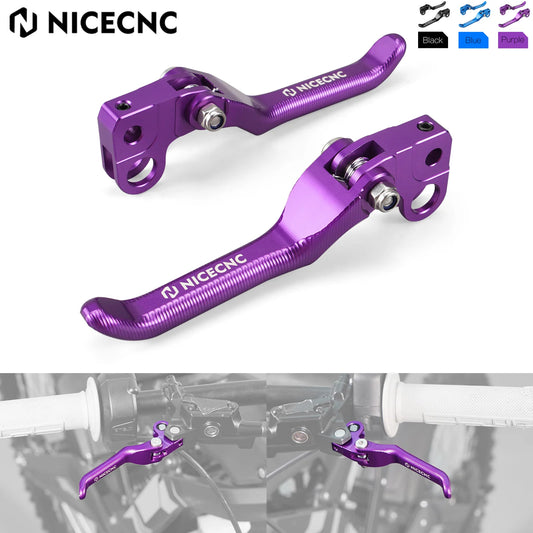 NICECNC Electric Dirt Bike Front Rear Brake Lever Kit Aluminum For Surron Light Bee X Light Bee S Light Bee L1E Segway X160 X260 RISE DEFENSE SYSTEMS.AI PRODUCTS