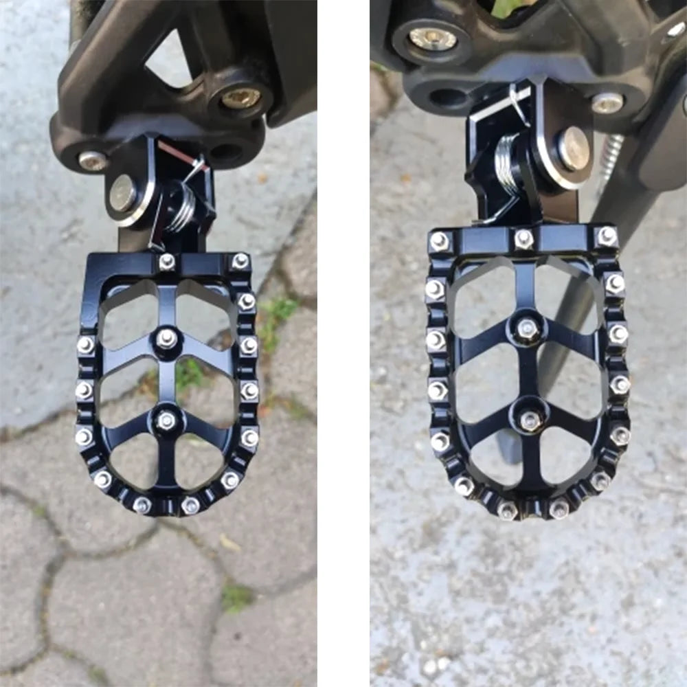 For Talaria Sting R TL4000 MX MX3 MX4 Talaria Electric Motorcycle Accessories Footrest Footpegs Foot Pegs Rests Pedal Parts RISE DEFENSE SYSTEMS.AI PRODUCTS