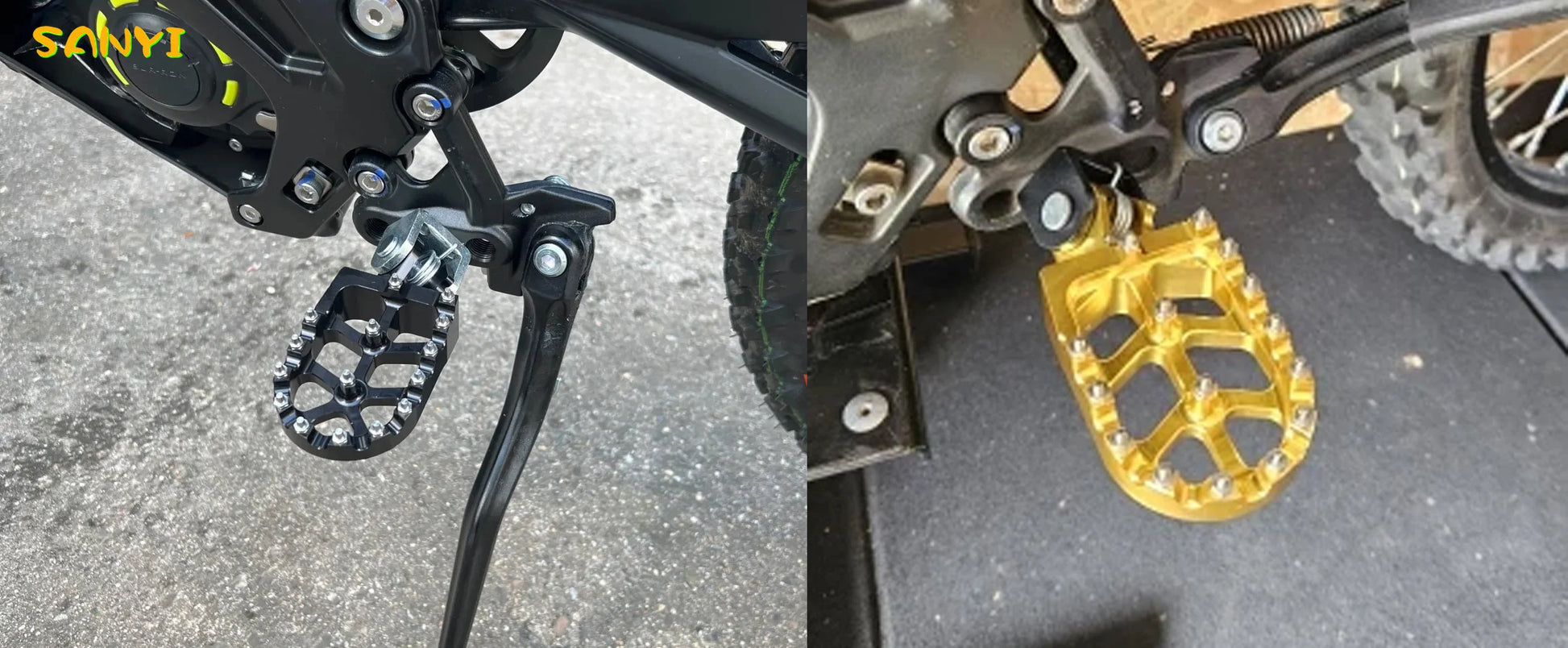 For Sur-Ron Surron Light Bee X /S CNC Aluminum Foot Pegs Rest Footpegs Electric Motorcycle For Talaria Moto Acessorios RISE DEFENSE SYSTEMS.AI PRODUCTS