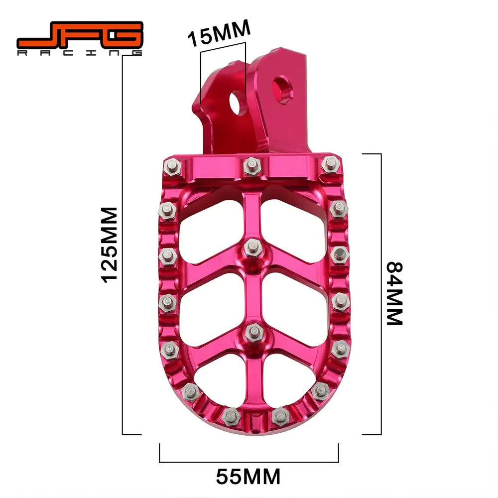 CNC Footpeg Foot Pedal Pegs Rests Footrests For Sur Ron Surron Light Bee Lightbee S X Talaria Sting MX3 MX4 Electric Dirt Bike RISE DEFENSE SYSTEMS.AI PRODUCTS
