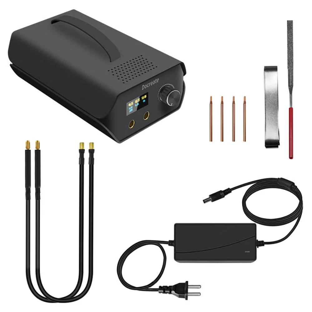 Portable Spot Welding Machine 120 Gear Adjustable 3000F Farah Capacitor For 18650 Lithium Battery DIY Welding Device Spot Welder RISE DEFENSE SYSTEMS.AI PRODUCTS