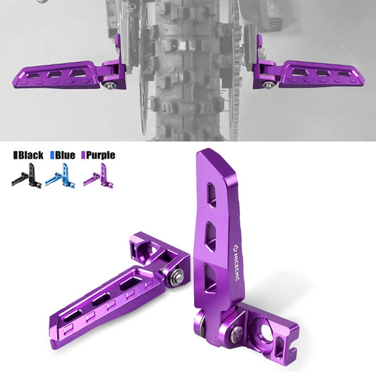 For Surron Light Bee X Chain Tensioner Adjuster Blocks Rear Stund Pegs Light Bee S L1E Segway X160 X260 Electric Dirt Bike 2024 RISE DEFENSE SYSTEMS.AI PRODUCTS