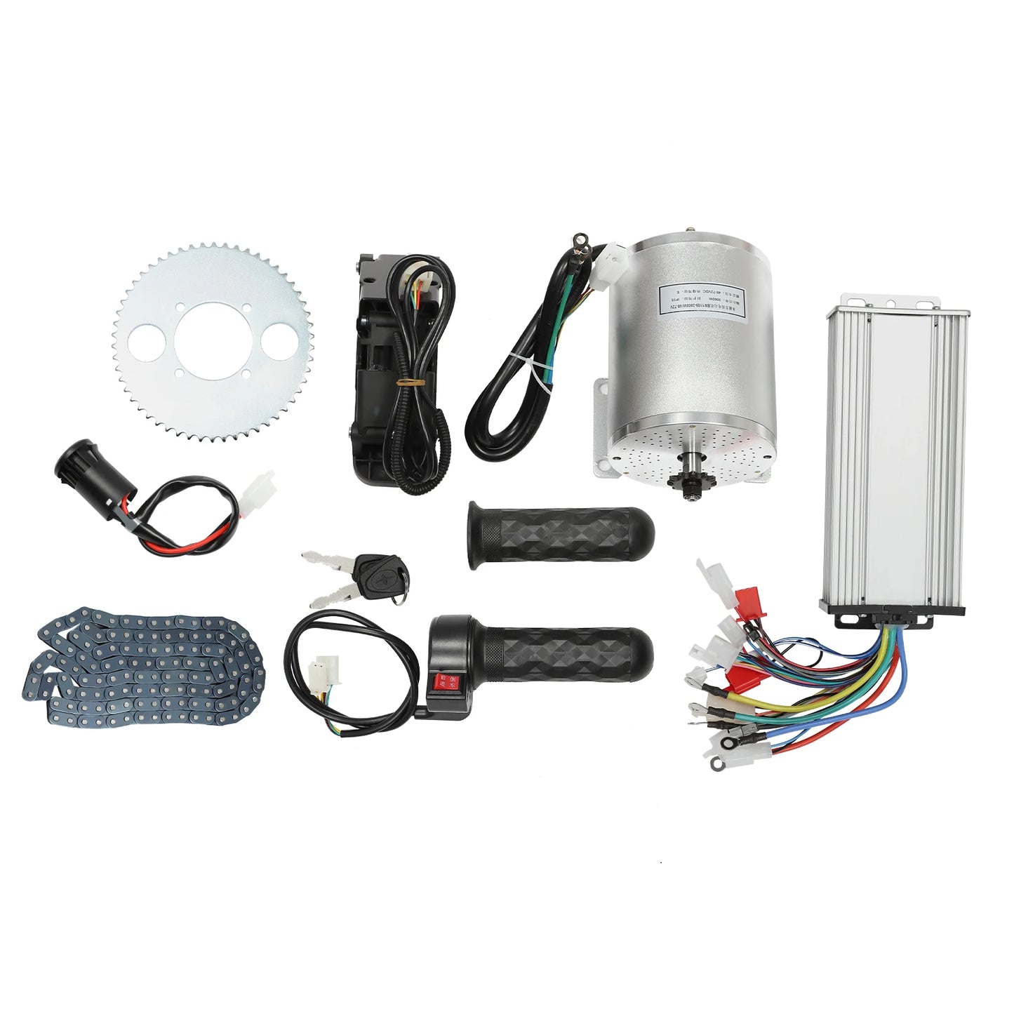 48-72V 3KW Brushless Motor Kit Electric Bicycle Motor for Scooter Go-Karts RISE DEFENSE SYSTEMS.AI PRODUCTS