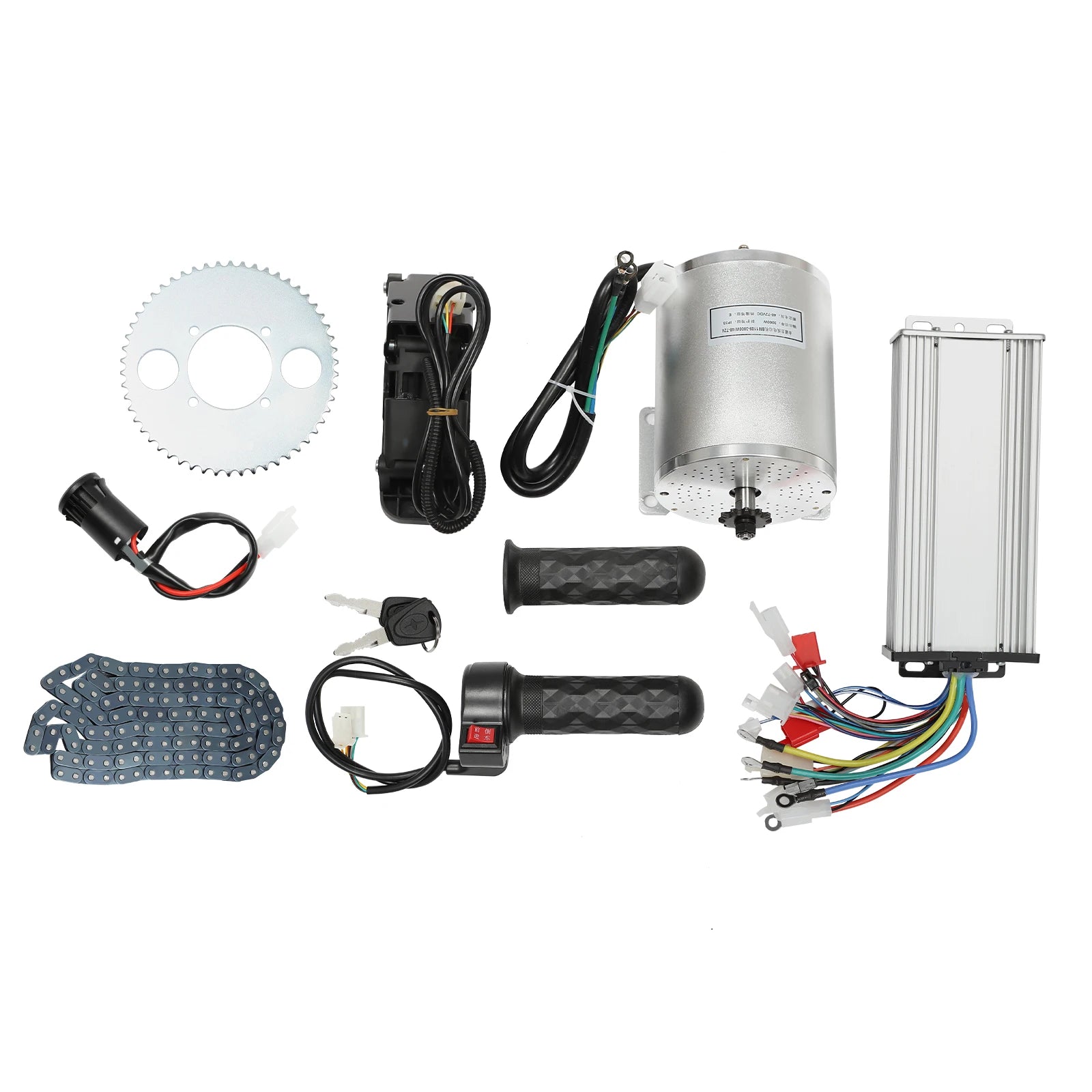 48-72V 3KW Brushless Motor Kit Electric Bicycle Motor for Scooter Go-Karts RISE DEFENSE SYSTEMS.AI PRODUCTS