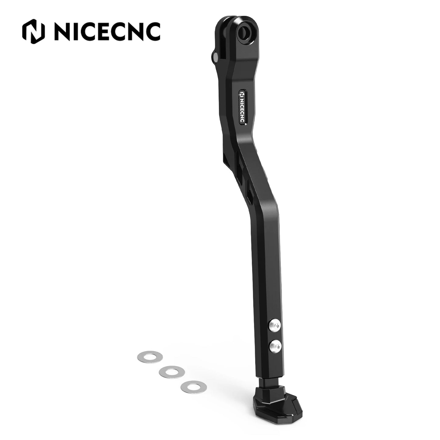 NICECNC For Surron Light Bee X S Electric Bike Footpeg Peg Bracket Package Footrest Pedal Support Brace Foot Side Kick Stand Kit RISE DEFENSE SYSTEMS.AI PRODUCTS