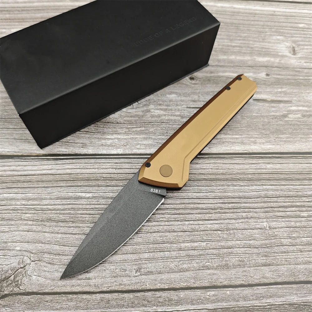 High Quality 838 Deploy Folding Utility Knife 440C Blade T6 Aluminum Handle Camping Tactical Knives Military Rescue Tool RISE DEFENSE SYSTEMS.AI PRODUCTS